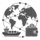全球电商洞察网站Logo - 一个代表全球贸易与数据洞察的图标