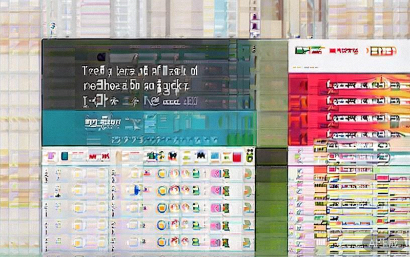 国际化品牌视觉识别系统手册展示，包含多语言Logo应用、色彩规范和字体排版示例