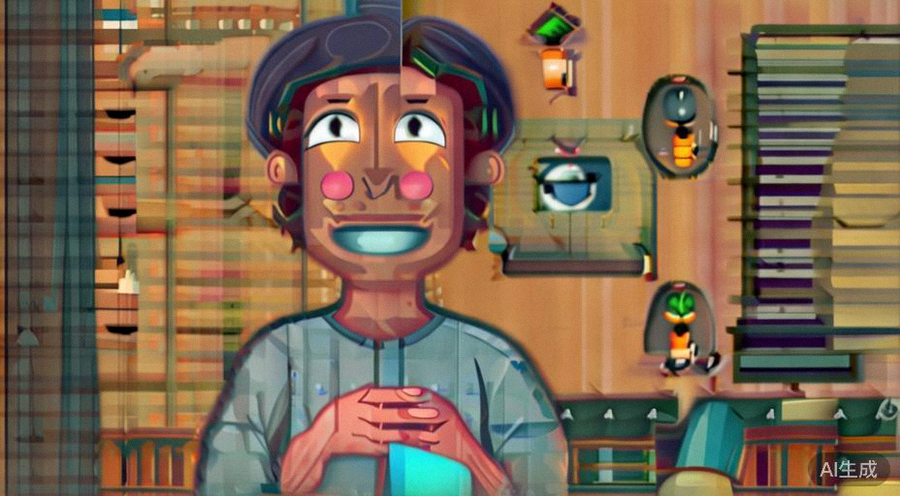 一位微影响力创作者在温馨的家居环境中，手持产品进行真实场景下的使用分享与推荐