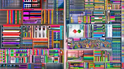 创意社交媒体广告素材拼图，展示视频、图片、故事等多种广告形式