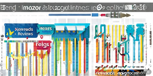 亚马逊A9算法与Listing优化策略详解信息图，展示关键词、图片、Review的权重关系